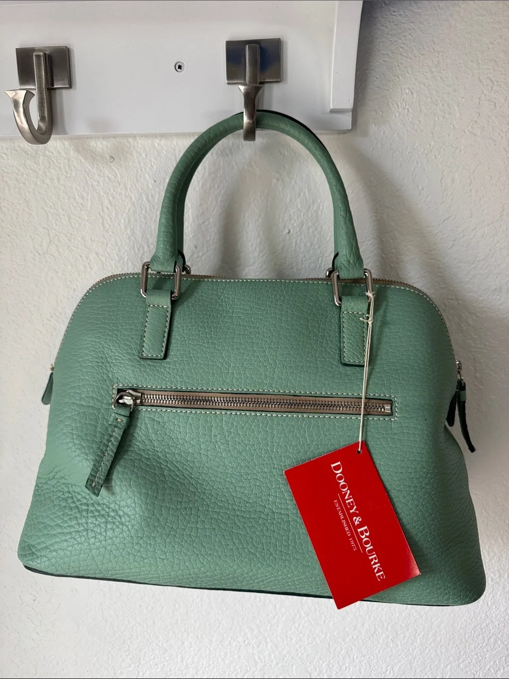 Dooney & Bourke Vintage Leather Dome Satchel